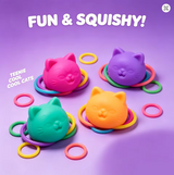 Cute Cat Face Squishy Pack (4 Pack)