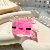 Axolotl SquareSquare Glitter Axolotl Squishyd